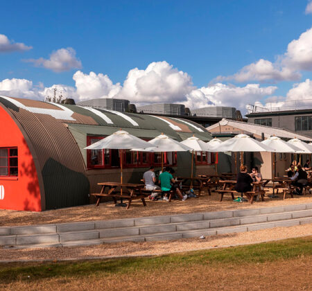 The Watch Tower, Alconbury. Coated Steel Sheeting, Leadworks